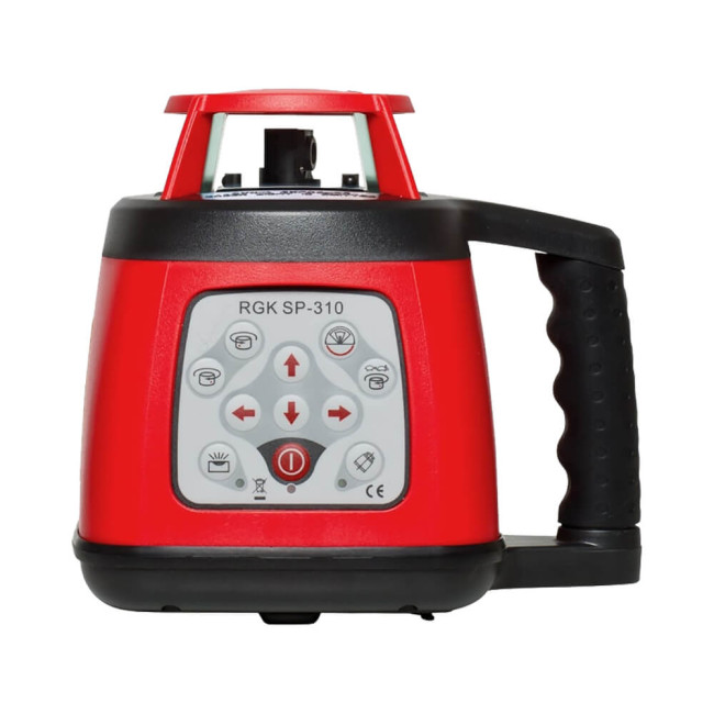 Комплект: ротационный нивелир RGK SP-310 + штатив RGK SH-170 рейка RGK LR-2 в Красноярске