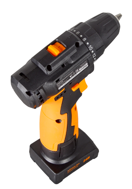 Дрель-шуруповерт аккумуляторная Вихрь ДА-24Л-2К/Б (бесщеточный двигатель) в Красноярске