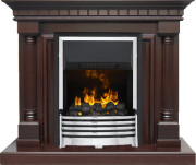 Каминокомплект Dallas - Темный дуб с очагом Flagstaff Каминокомплект Dallas - Темный дуб с очагом Flagstaff