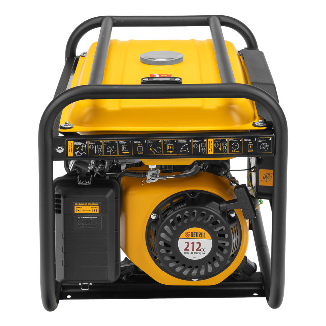 Генератор бензиновый PS 33, 3.3 кВт, 230 В, 15 л, ручной стартер Denzel в Красноярске Генератор бензиновый PS 33, 3.3 кВт, 230 В, 15 л, ручной стартер Denzel в Красноярске