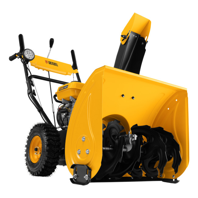 Бензиновая снегоуборочная машина SBM 610, 212 cc, ручной старт, фара Denzel в Красноярске Бензиновая снегоуборочная машина SBM 610, 212 cc, ручной старт, фара Denzel в Красноярске