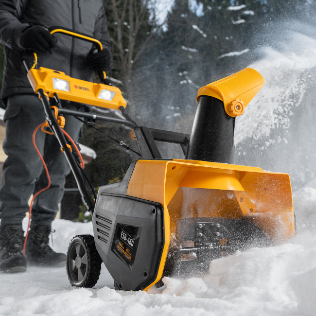 Электрическая снегоуборочная машина ESB-460, 2 кВт Denzel в Красноярске