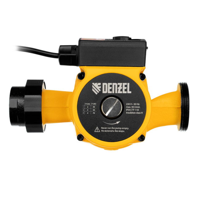 Циркуляционный насос CP32-4, напор 4 м, 50 л/мин, 1 м кабель, монт. длина 180 мм Denzel в Красноярске