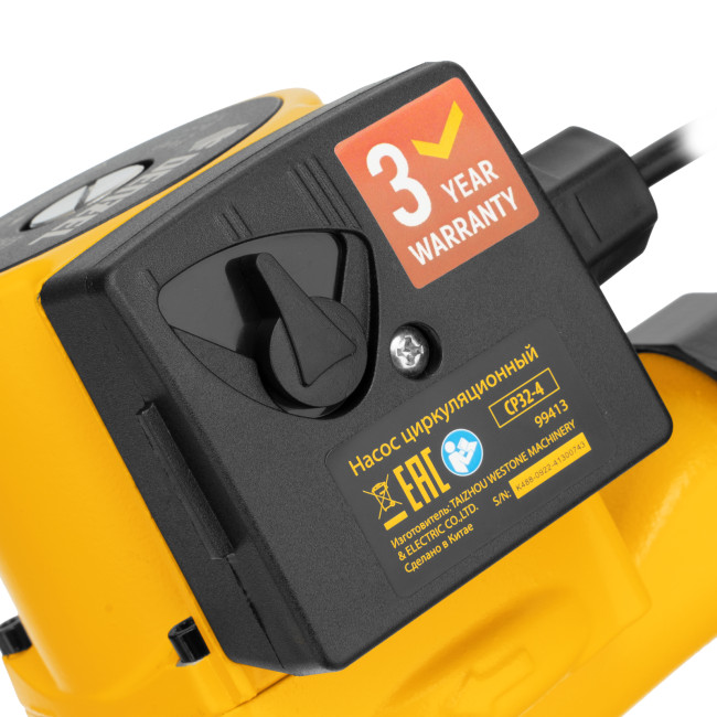 Циркуляционный насос CP32-4, напор 4 м, 50 л/мин, 1 м кабель, монт. длина 180 мм Denzel в Красноярске