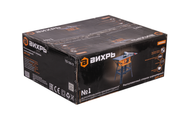 Станок распиловочный циркулярный Вихрь ЦРС-255 в Красноярске