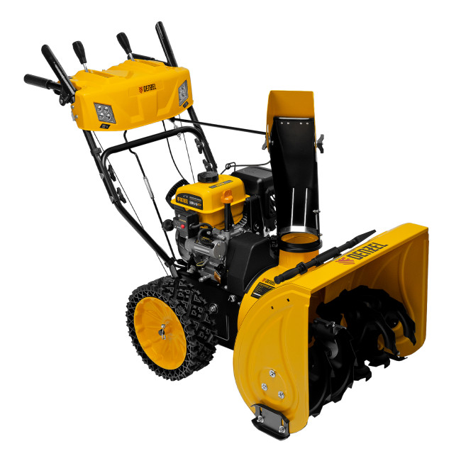 Бензиновая снегоуборочная машина SBM 610S PRO, 212 cc, электростартер, фара, обогрев Denzel в Красноярске Бензиновая снегоуборочная машина SBM 610S PRO, 212 cc, электростартер, фара, обогрев Denzel в Красноярске