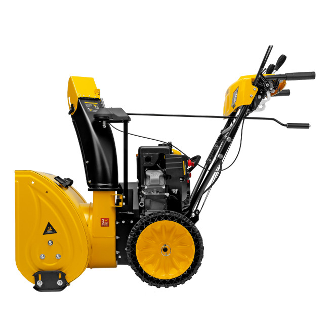 Бензиновая снегоуборочная машина SBM 610S PRO, 212 cc, электростартер, фара, обогрев Denzel в Красноярске Бензиновая снегоуборочная машина SBM 610S PRO, 212 cc, электростартер, фара, обогрев Denzel в Красноярске