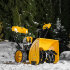 Бензиновая снегоуборочная машина SBM 610S PRO, 212 cc, электростартер, фара, обогрев Denzel в Красноярске