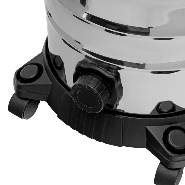 Пылесос строительный RVC30, 1400 Вт, бак 30 л, шланг 3 м, розетка с автосинхр. Denzel в Красноярске