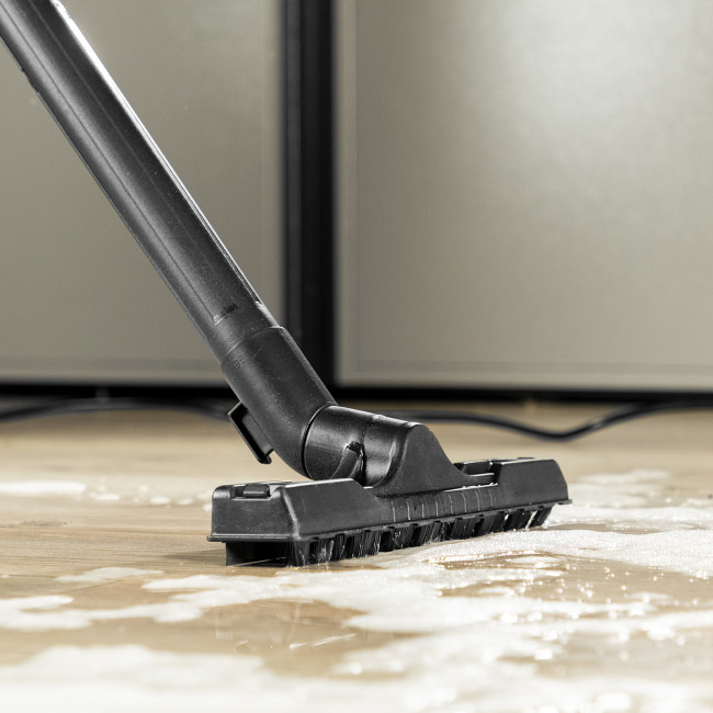 Пылесос строительный RVC30, 1400 Вт, бак 30 л, шланг 3 м, розетка с автосинхр. Denzel в Красноярске