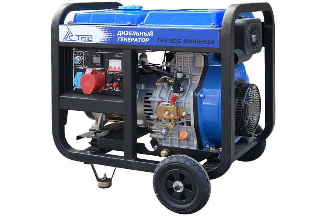Дизель генератор TSS SDG 8000EH3A в кожухе МК-2.1 в Красноярске
