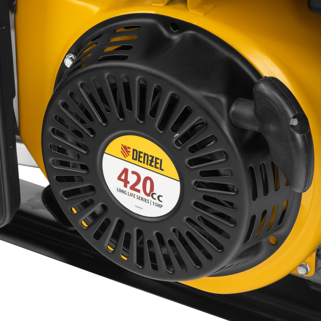 Генератор бензиновый PS 70 EA, 7.0 кВт, 230 В, 25 л, коннектор автоматики, электростартер Denzel в Красноярске