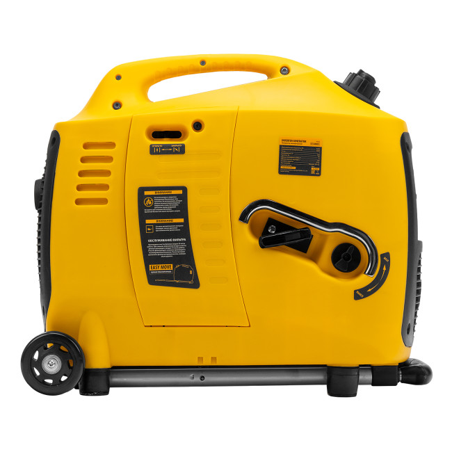 Генератор инверторный GT-3200iSE, 3.2 кВт, 230 В, бак 6 л, закрытый корпус, электростартер Denzel в Красноярске Генератор инверторный GT-3200iSE, 3.2 кВт, 230 В, бак 6 л, закрытый корпус, электростартер Denzel в Красноярске