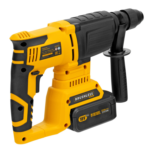 Перфоратор аккумуляторный BLRH-IB-26 Li-Ion, 18 В Denzel в Красноярске