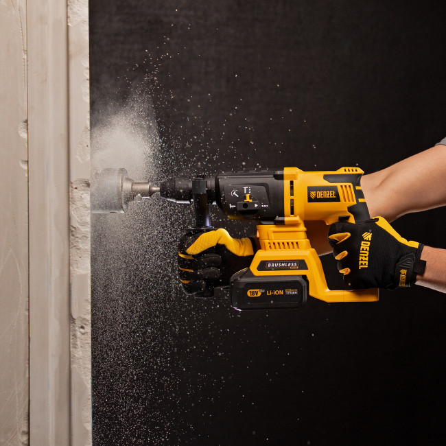 Перфоратор аккумуляторный BLRH-IB-26 Li-Ion, 18 В Denzel в Красноярске