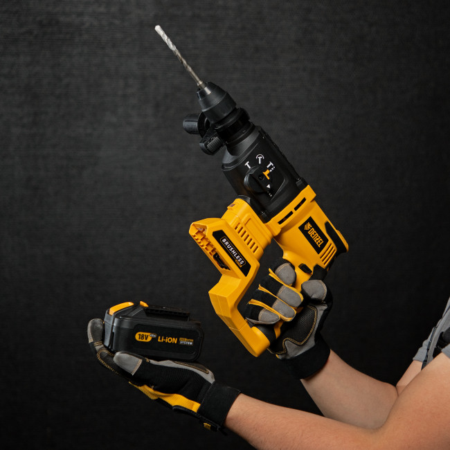 Перфоратор аккумуляторный BLRH-IB-26 Li-Ion, 18 В Denzel в Красноярске