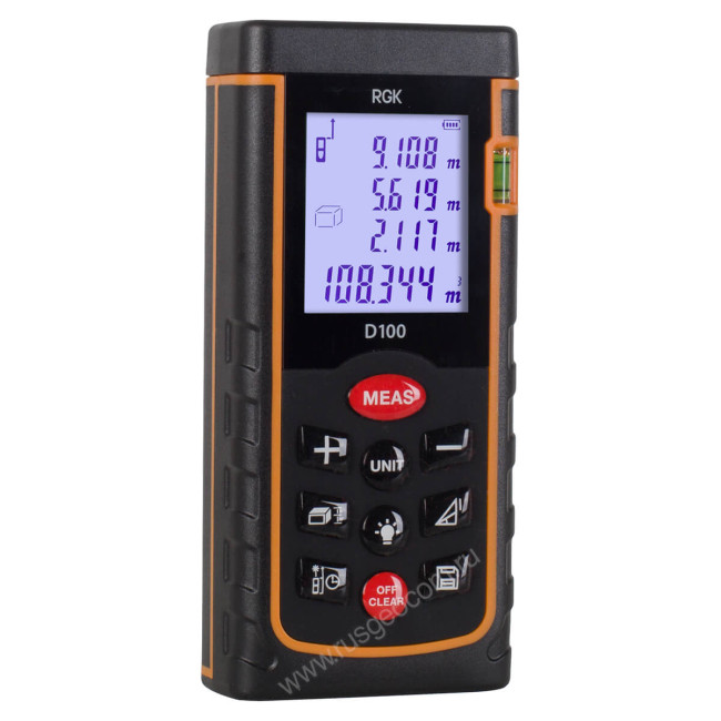 Лазерный дальномер RGK D100 (с поверкой) в Красноярске