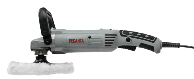 Полировальная машина (углошлифовальная) Ресанта УШМ-180/1500П в Красноярске Полировальная машина (углошлифовальная) Ресанта УШМ-180/1500П в Красноярске