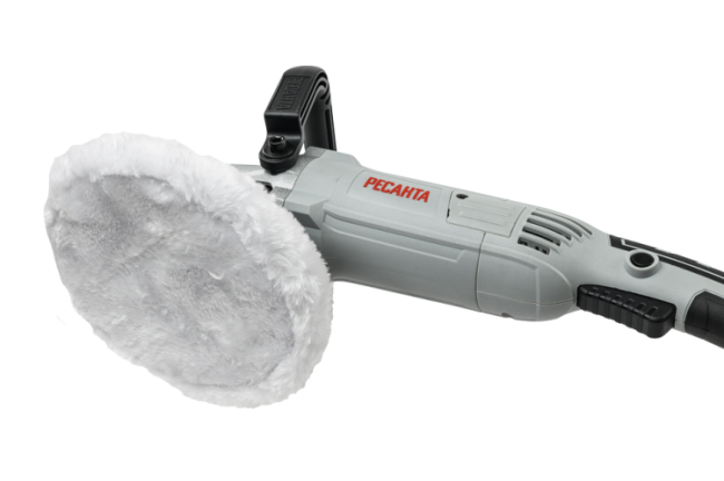 Полировальная машина (углошлифовальная) Ресанта УШМ-180/1500П в Красноярске Полировальная машина (углошлифовальная) Ресанта УШМ-180/1500П в Красноярске