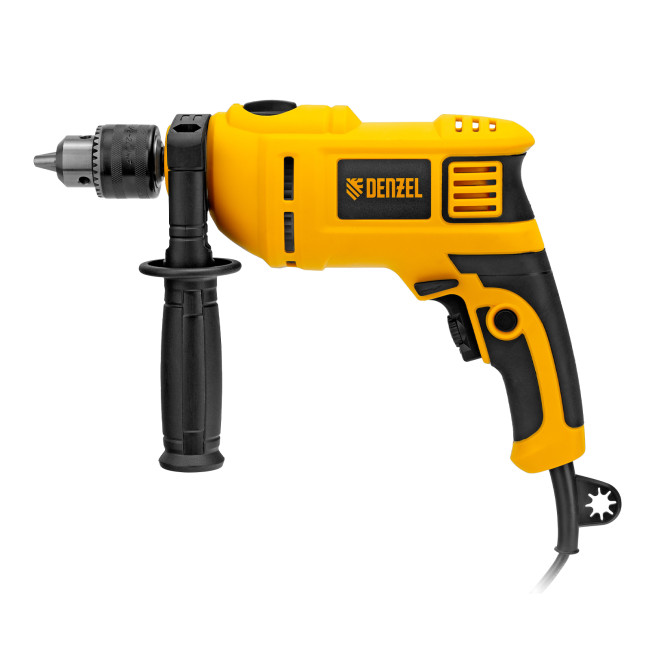 Дрель ударная ID-750, 750 Вт, 0-3000 об/мин, 48000 уд/мин Denzel в Красноярске