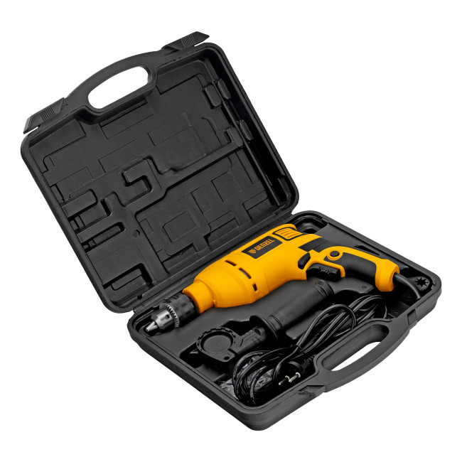 Дрель ударная ID-750, 750 Вт, 0-3000 об/мин, 48000 уд/мин Denzel в Красноярске