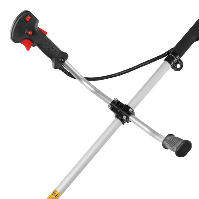 Триммер бензиновый DTS-52S, 52 см3, разъемная штанга, состоит из 2 частей Denzel в Красноярске