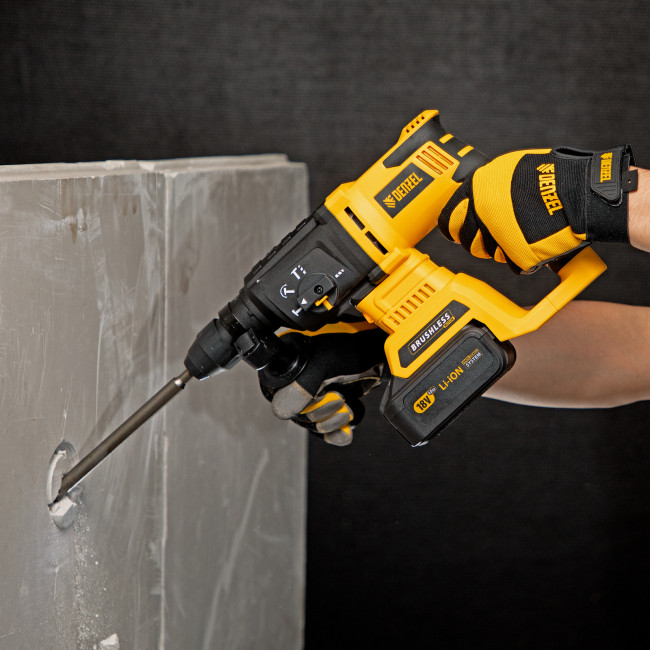 Перфоратор аккумуляторный BLRH-IB-26-0 Li-Ion, 18 В Denzel в Красноярске