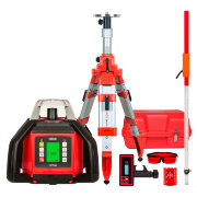 Комплект: ротационный нивелир RGK SP-500 + штатив RGK SH-170 рейка RGK LR-2