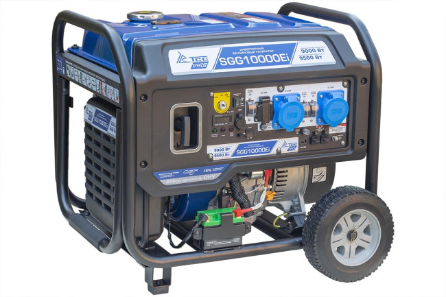 Бензогенератор инверторный SGG 10000Ei с блоком АВР в Красноярске