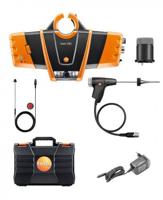 Расширенный комплект testo 330i для анализа дымовых газов в Красноярске