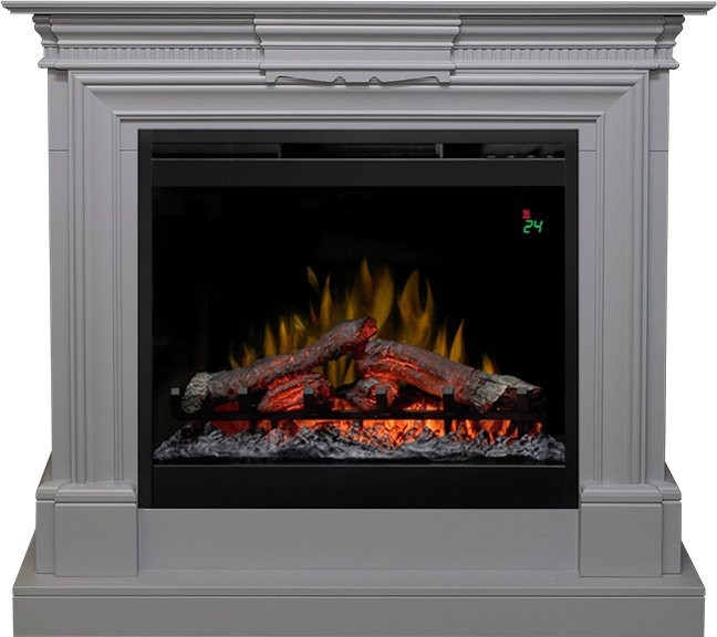 Каминокомплект Chelsea - Grey с очагом Symphony 26'' DF2624L-INT в Красноярске
