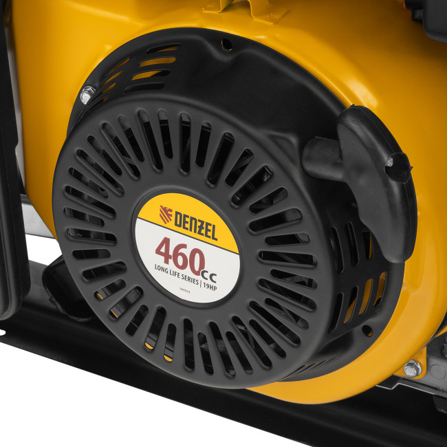 Генератор бензиновый PS 90 EA, 9.0 кВт, 230В, 25 л, коннектор автоматики, электростартер Denzel в Красноярске