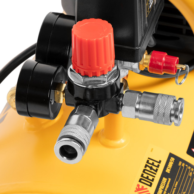 Компрессор воздушный DK1800/50, Х-PRO 1.8 кВт, 280л/мин, 50л Denzel в Красноярске