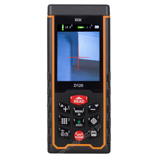Лазерный дальномер с видоискателем RGK D120 (с поверкой) в Красноярске
