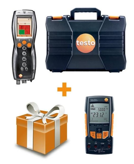 Комплект testo 330-1 LL + Мультиметр testo 760-2 с магнитным креплением в Красноярске