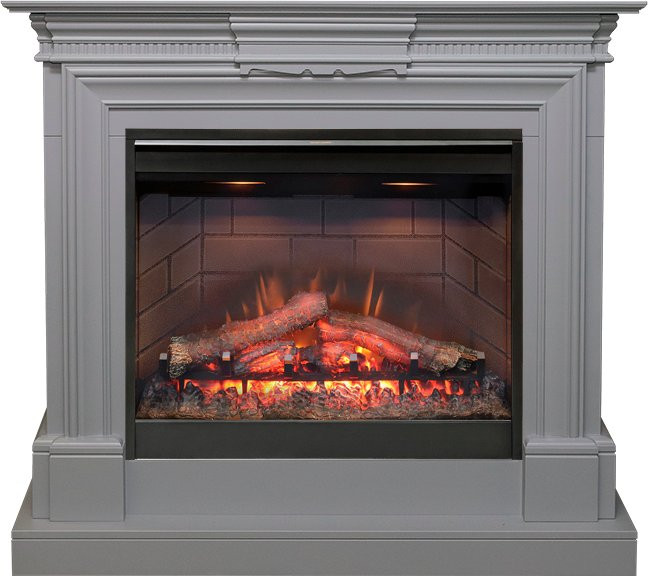 Каминокомплект Chelsea - Grey с очагом Symphony 26'' DF2608-INT в Красноярске