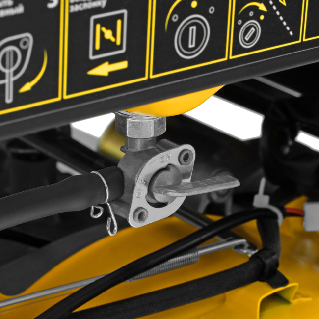 Генератор бензиновый PS 90 ED-3, 9.0 кВт, переключение режима 230 В/400 В, 25 л, электростартер Denzel в Красноярске