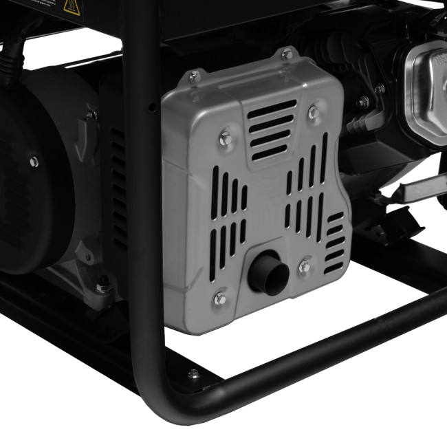 Генератор бензиновый PS 90 ED-3, 9.0 кВт, переключение режима 230 В/400 В, 25 л, электростартер Denzel в Красноярске