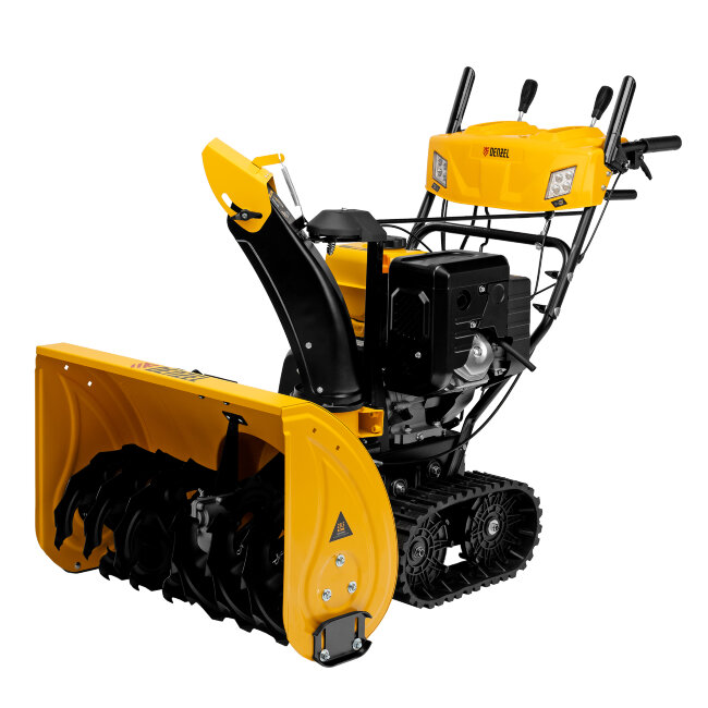 Бензиновая снегоуборочная машина SBL 711DT PRO, 420cc, гусеницы, эл.старт, блок. дифф. Denzel в Красноярске