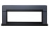 Каминокомплект Lindos Graphite Grey (линейный) с очагом Vision 60 LED в Красноярске