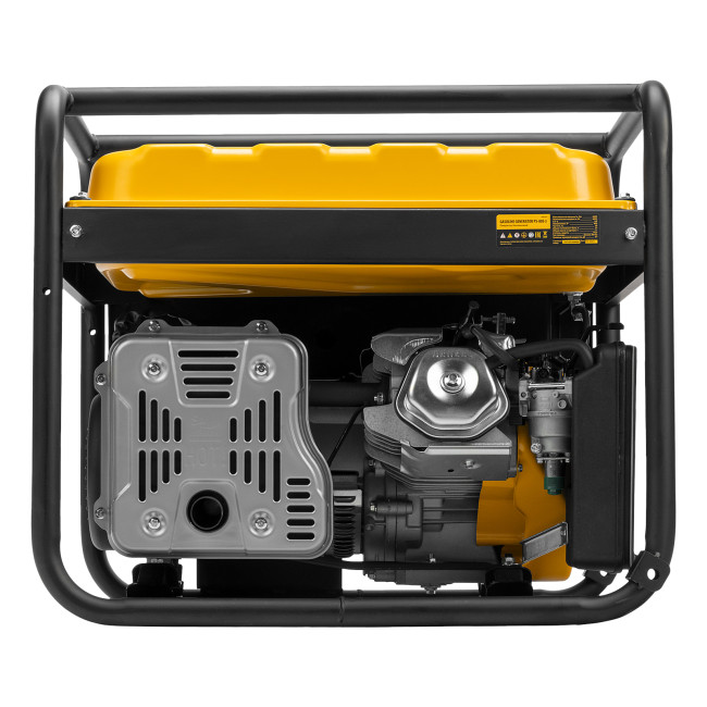 Генератор бензиновый PS 80 E-3, 6.6 кВт, 400 В, 25 л, электростартер Denzel в Красноярске