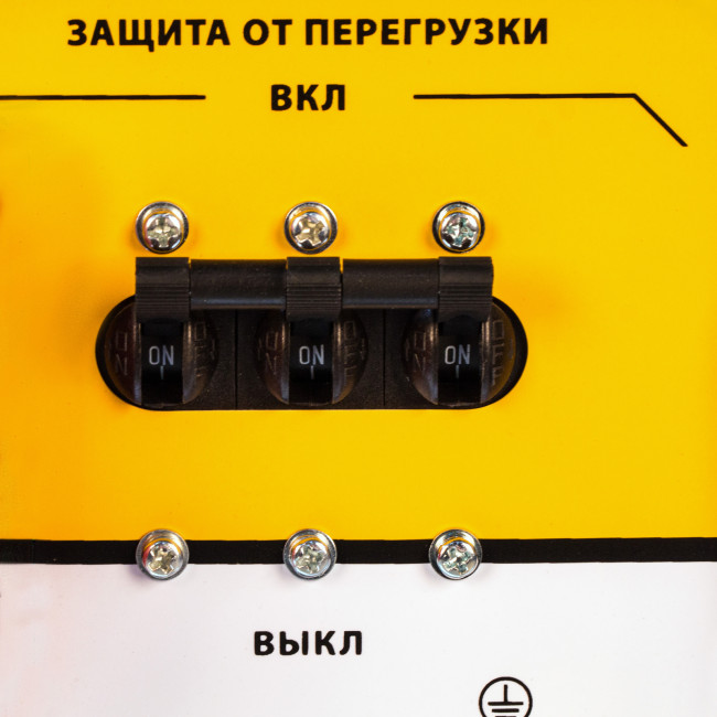 Генератор бензиновый PS 80 E-3, 6.6 кВт, 400 В, 25 л, электростартер Denzel в Красноярске