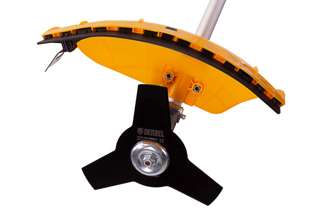 Триммер электрический TE-1220, 1200 Вт, 380 мм, катушка, диск, разборная штанга Denzel в Красноярске