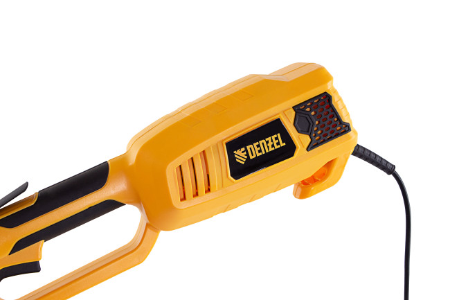 Триммер электрический TE-1220, 1200 Вт, 380 мм, катушка, диск, разборная штанга Denzel в Красноярске