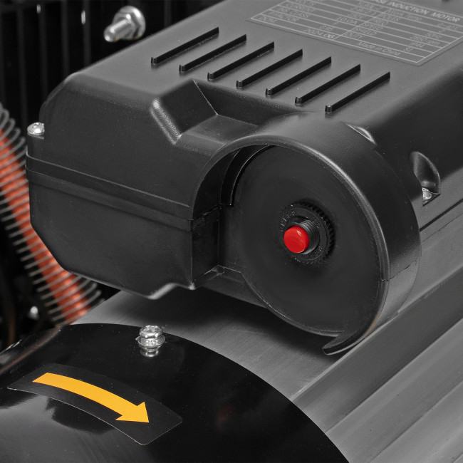 Компрессор воздушный рем. привод BCI 2100/50, 2,1 кВт, 50 литров, 400 л/мин Denzel в Красноярске