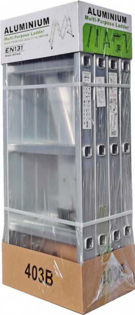 Лестница трансформер алюминиевая 4x5 TM-505 ПРОФФ в Красноярске