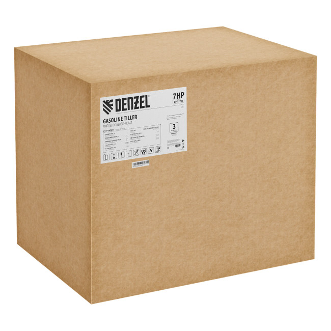 Мотоблок DPT-270S, 7 л.с., ремен.сцеп, фрез 3х4, ШОМ, передачи 2В/1Н Denzel в Красноярске Мотоблок DPT-270S, 7 л.с., ремен.сцеп, фрез 3х4, ШОМ, передачи 2В/1Н Denzel в Красноярске