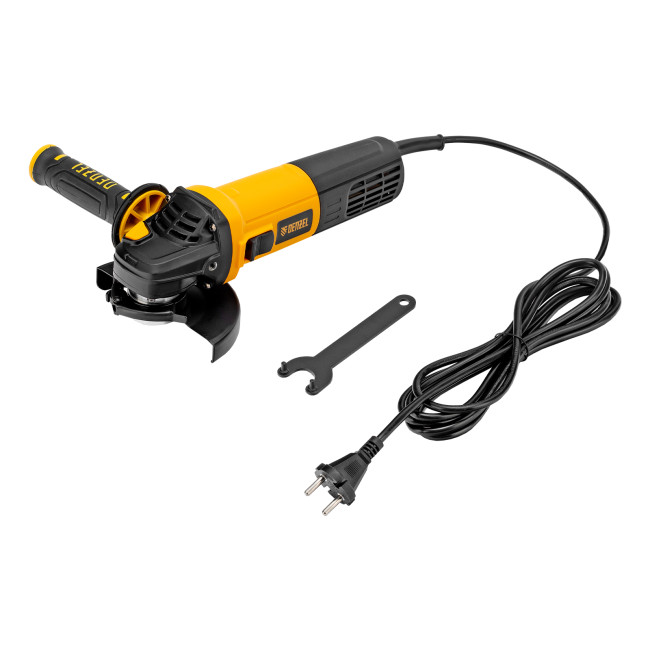 Машина шлифовальная угловая AG125-1500, 1500 Вт, 125 мм, 3000-11000 об/мин Denzel в Красноярске Машина шлифовальная угловая AG125-1500, 1500 Вт, 125 мм, 3000-11000 об/мин Denzel в Красноярске