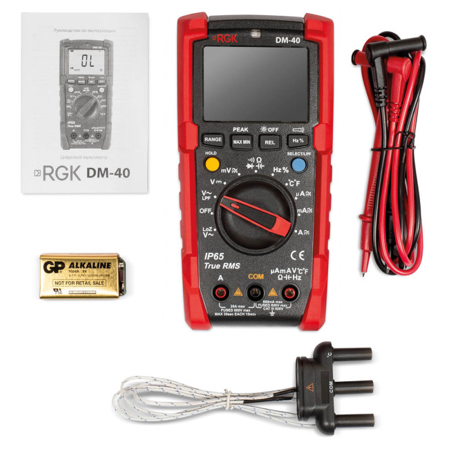 Мультиметр RGK DM-40 в Красноярске