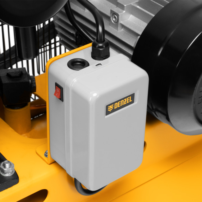 Компрессор воздушный рем. привод BCV 4000-T/100, 4,0 кВт, 100 литров, 690 л/мин Denzel в Красноярске